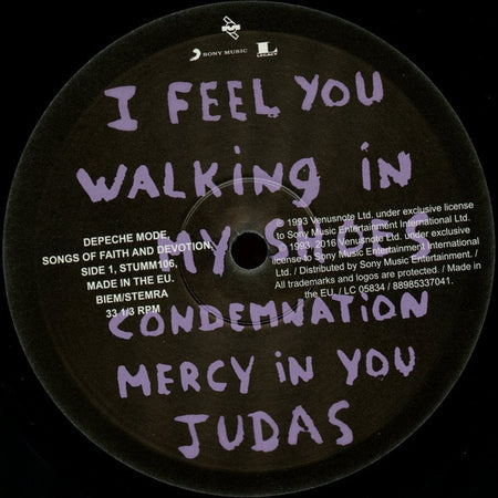 Depeche Mode : Songs Of Faith And Devotion (LP, Album, RE, RM, Gat)