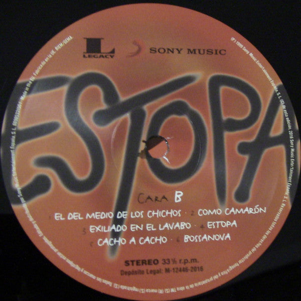 Estopa : Estopa (LP, Album, RE, Gat)
