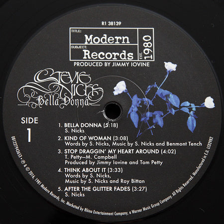 Stevie Nicks : Bella Donna (LP, Album, RE, RM, 180)