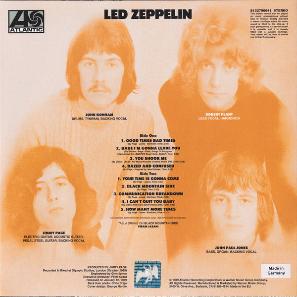 Led Zeppelin - Led Zeppelin - Quiosco Morrison