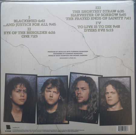 Metallica - And Justice for All (REMASTERED) - Quiosco Morrison