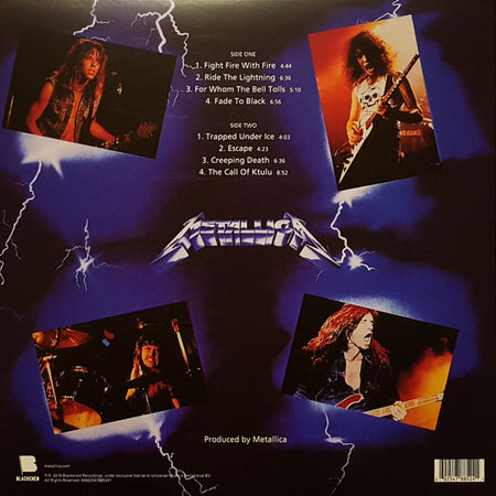 Metallica - Ride the Lightning (REMASTERED) - Quiosco Morrison