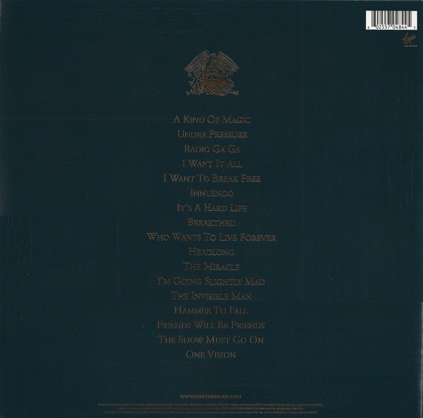 🎸 Queen – Greatest Hits II (2×LP, 180 g remasterizado, edición gatefold) - Quiosco Morrison