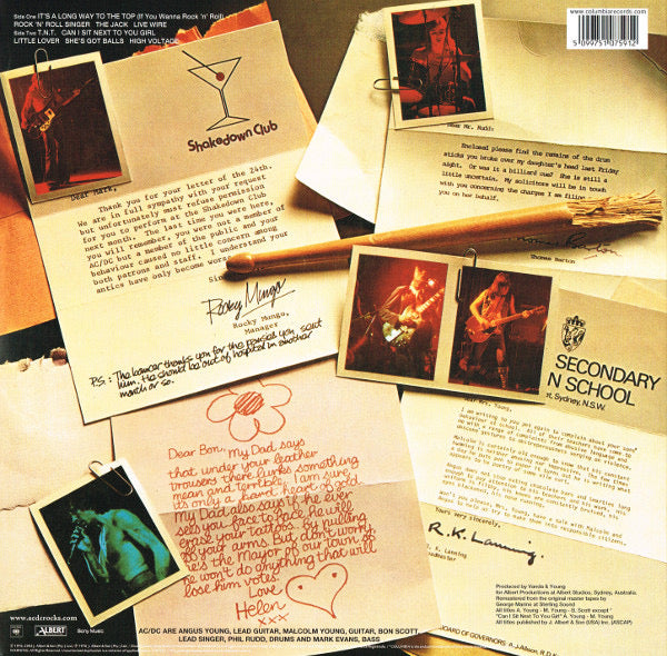 AC/DC – High Voltage - Quiosco Morrison