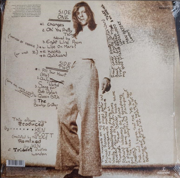 David Bowie – Hunky Dory - Quiosco Morrison