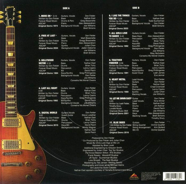 Don Felder - The Vault: Fifty Years of Music - Quiosco Morrison