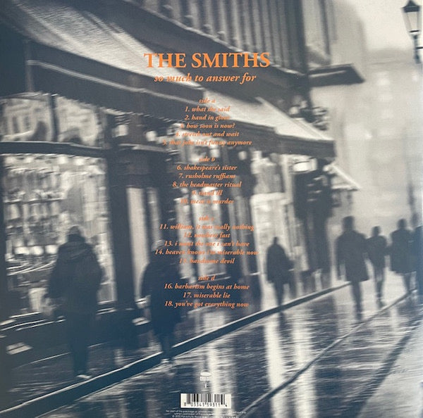 The Smiths – So Much To Answer For (1985, reedición 2025) - Quiosco Morrison
