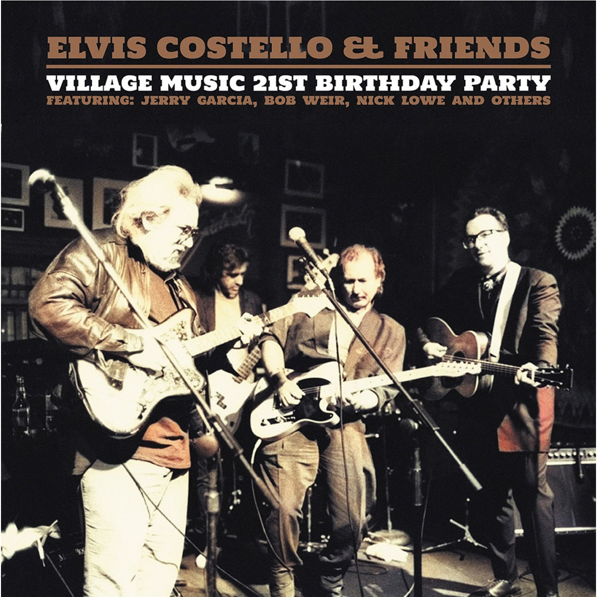 Elvis Costello & Friends  - Village Music 21st Birthday Party - Quiosco Morrison