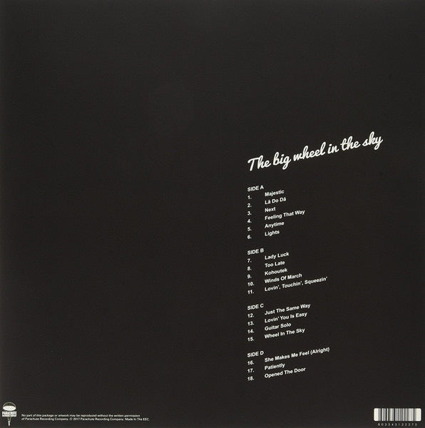 Journey – The Big Wheel in the Sky - Quiosco Morrison