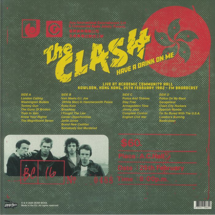 The Clash – Have a Drink On Me (2025) - Quiosco Morrison