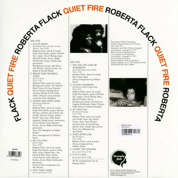 Roberto Flack - Quiet Fire