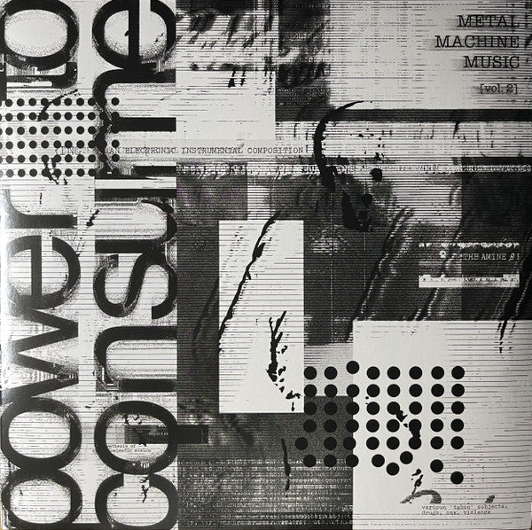 MMM Metal Machine Music: Power To Consume [Vol. 2] (2xLP) (Mint (M)) - Quiosco Morrison