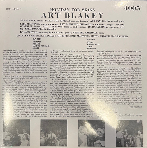 Art Blakey - Holiday For Skins Vol. 2 - Quiosco Morrison