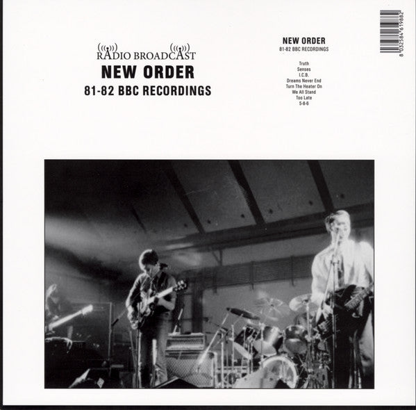 New Order - Radio Broadcast 81-82 BBC Recordings