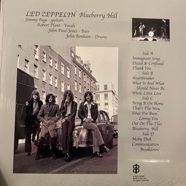 Led Zeppelin - Live On Blueberry Hill, Inglewood, September 4th, 1970 - Quiosco Morrison