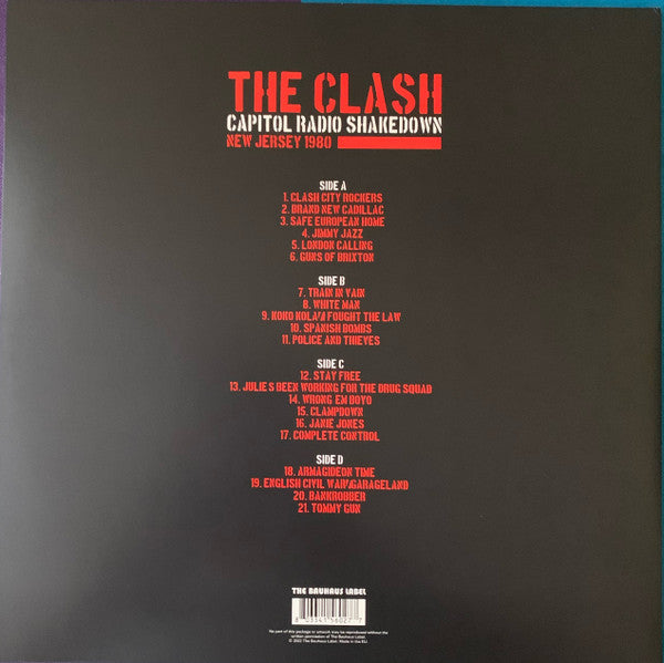 The Clash - Capitol Radio Shakedown - Quiosco Morrison