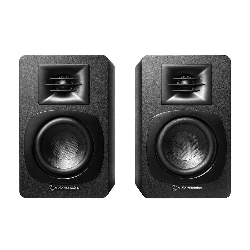AT-SP3X – Altavoces de Estantería Amplificados